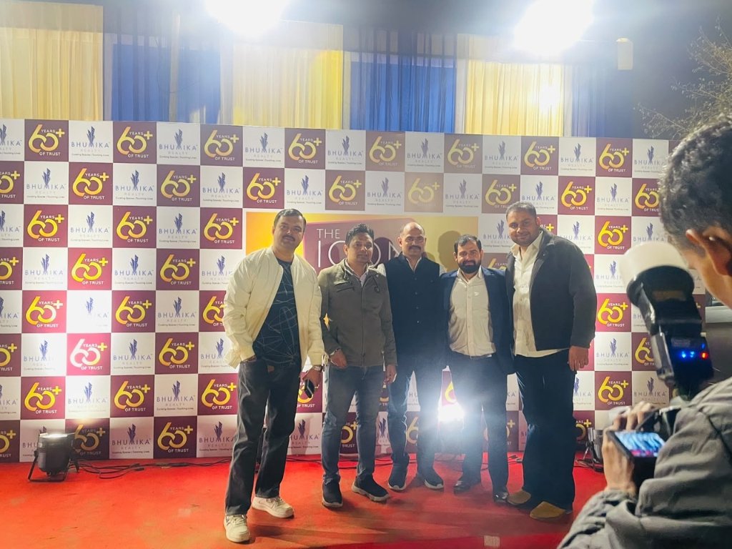 Team at Bhumika Realty celebration event